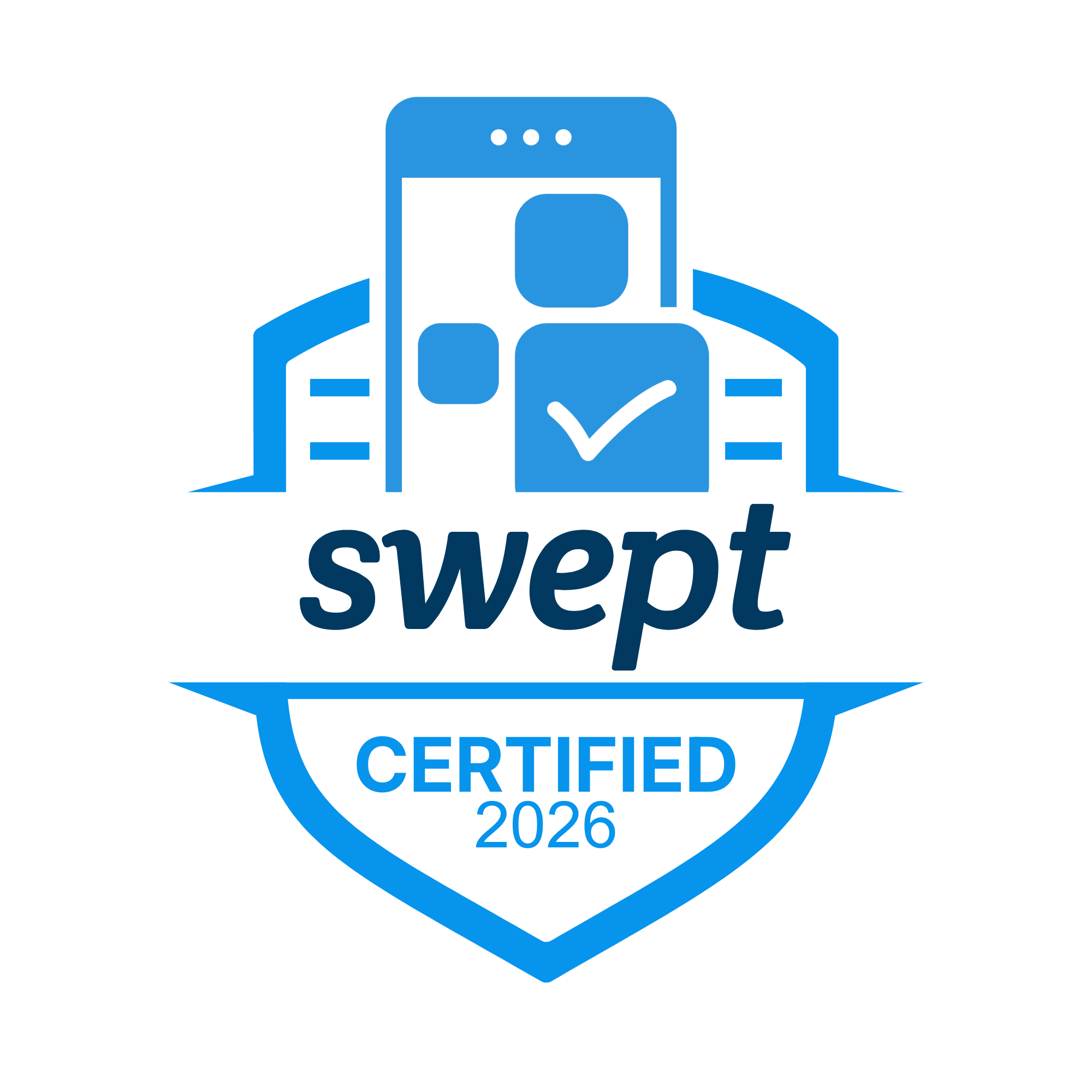 Swept Certified badge